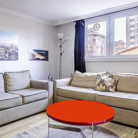 Apartment Fully Furnished Flat With Terrace In Atasehir *